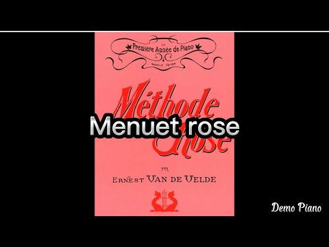 #18 - Menuet rose, Methode Rose