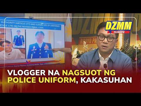 NAPOLCOM to file raps vs vlogger who wore police uniform | DZMM Teleradyo (11 February 2026)