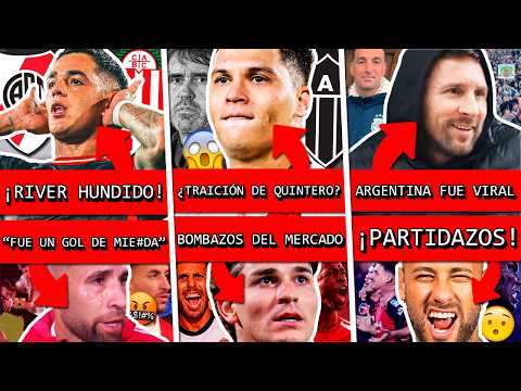 RIVER perdió con BARRACAS y OTAMENDI explotó ¿TRAICIÓN de QUINTERO?+ ARGENTINA viral+ JULIAN+ NEYMAR