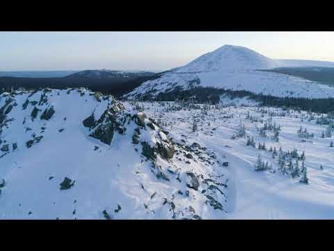 4K Aerial Footage -Bird's Eye View of Iremel Mountain  Russia-1 Hour Drone Film with Music