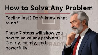 How to Solve Any Problems In Life || Graded Reader || Improve Your English Skills Everyday ✅#english