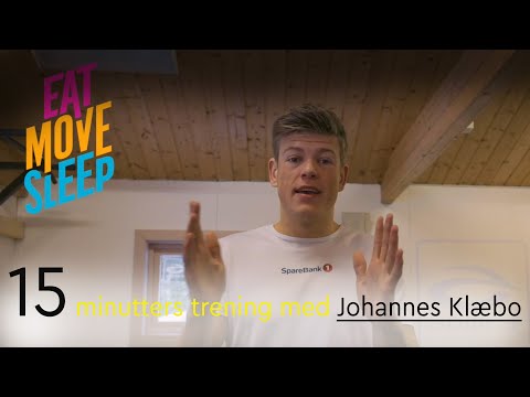 15 minutters økt med Johannes Høsflot Klæbo – Eat Move Sleep
