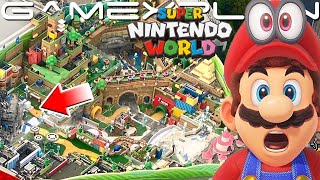 Incredible Bird's Eye View of Super Nintendo World! (New Details!)
