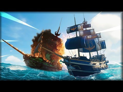 ON THE HUNT FOR ANY GALLEON WE SEE! - Sea of Thieves