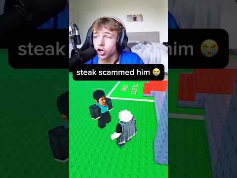 steak scammed cruz in steal a brainrot..😭