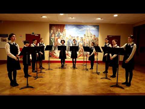 La Légion Marche - Chant de la Légion Étrangère - Chœur de Filles de France - Dir : Hugo GUTIERREZ