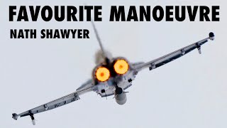 RAF Typhoon Display Pilots Favourite Manoeuvre | Nathan Shawyer (Part 2 Clip)