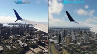Microsoft Flight Simulator 2020 VS X-PLANE 12