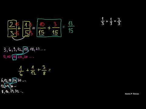 Addizione e Sottrazione di Frazioni