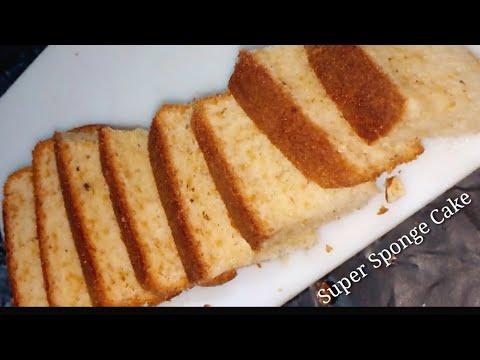 3 Eggs Sponge Cake Recipe Without Oven l Basic sponge cake recipe l only 3 ingredients sponge cake