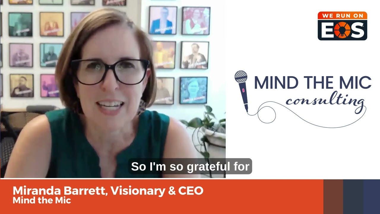 Mind the Mic Consulting: Miranda Barrett, Visionary & CEO