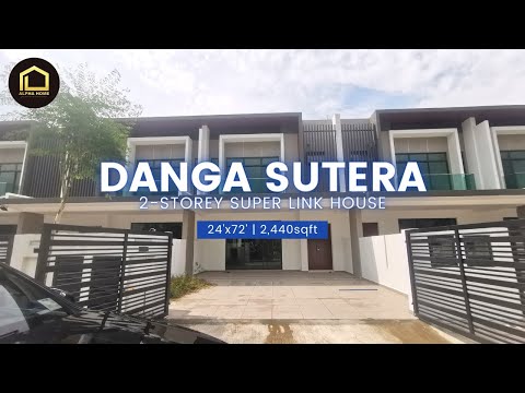 【Short EP21】Danga Sutera/Skudai/Johor Bahru/Malaysia/2-Storey Super Link House - JB Property