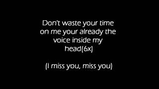 Blink 182 - I miss you lyrics - on screen and info box ;)) x