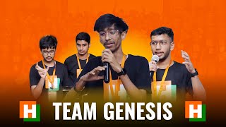 Team Genesis Came and Concurred HackIndia 😲