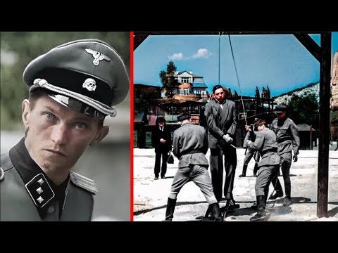 Execution of Erich Mushfeldt - The Nazi Psychopath Who Burned Prisoners Alive in Auschwitz