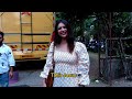 DIVYANKA TRIPATHI WITH GRANDMOTHER SPOTTED AT JHALAK DIKHHLA JAA SETS IN FILMISTAN