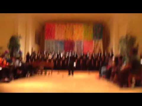 Memphis Central High School Concert Singers Crucifixion Adolphus Hailstork  2015/16