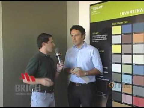 Lançamento TECHLAN na BRICH mármores e pedras nobres em Ribeirão Preto