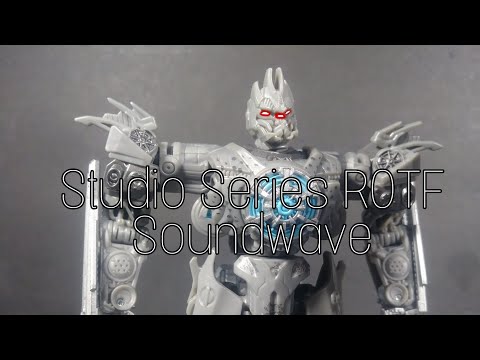 Stop Motion Review #6:Studio Series ROTF Soundwave. [Stop Motion] [13+]
