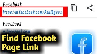 How to Find Facebook Page Link