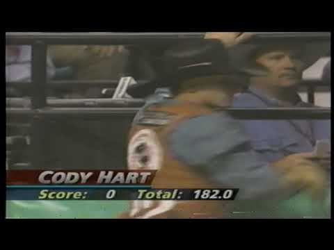 Panhandle Slim bucks Cody Hart - 97 PBR Finals