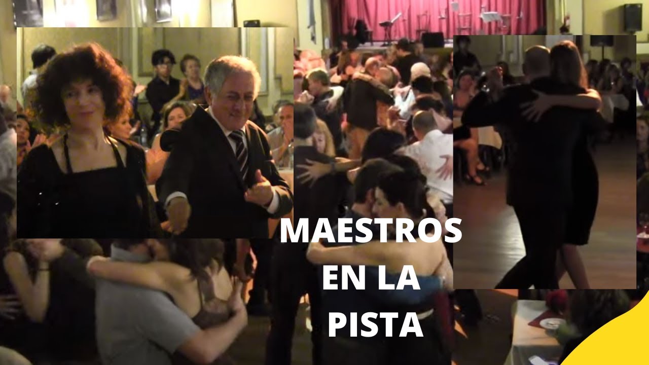Maestros del baile del tango. Maria Plazaolla, Ricardo Viqueira, Oscar Hector, Susana Miller,