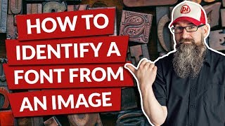 How to identify a font from an image