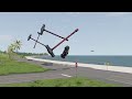 Beam-ng Drive Realistic Crashes Police Chase Cars With Ramps On Highways |Crazy Driven