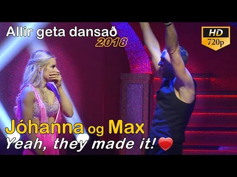Jóhanna og Max - "Yeah, they made it..." - Allir geta dansað - Úrslit(finale)