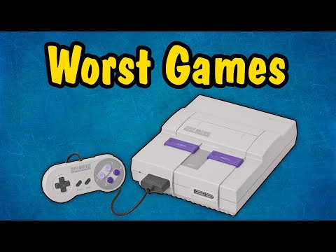 Top 10 Worst SNES Games Of All Time (according to fans)