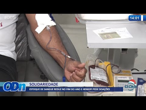 Estoque de doações reduz no fim de ano e Hemopi realiza campanha 29 12 2021