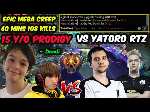Satanic 15Y/O PRODIGY vs Yatoro RTZ - 60 MINS Intense Game
