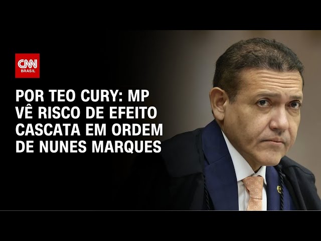 MP vê risco de efeito cascata em ordem de Nunes Marques | LIVE CNN