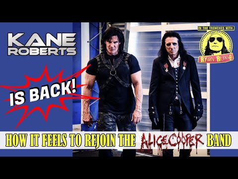 Thumbnail for KANE ROBERTS IS BACK and reveals HOW IT FEELS to REJOIN the ALICE COOPER BAND by Ryan Roxie