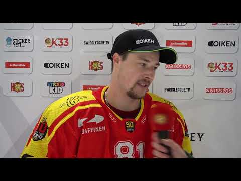 31.01.2023 HC Sierre – SC Langenthal 4-3 après prolongations Dominik Volejnicek