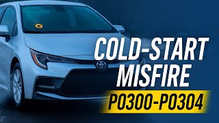 Toyota Cold-Start Misfire? Rough Idle P0300–P0304 Misfire RAV4 Corolla and More