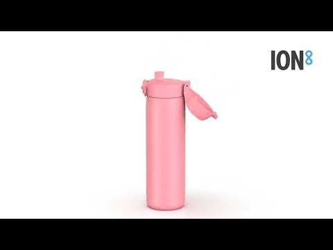 Пляшка для води металева вакуумна ION8 500 мл. Vacuum Insulated, Rose Bloom - фото 1 - id-p2574003809