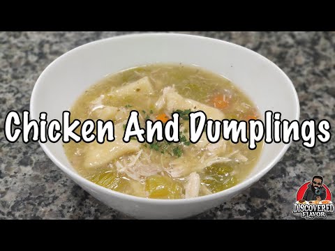 Southern Chicken and Dumplings From Scratch