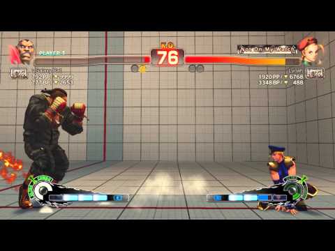 Ultra Street Fighter IV battle: Balrog vs Cammy