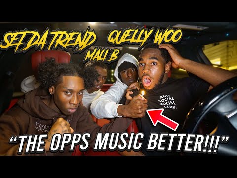 I PLAYED DTHANG MUSIC IN FRONT OF Set Da Trend and Quelly Woo AND THIS HAPPENED...