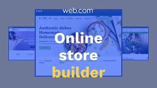 Build an Online Store and Sell More Online | Web.com eCommerce