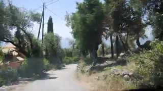 preview picture of video 'Nisaki (Corfu) - A görög út széles :)'