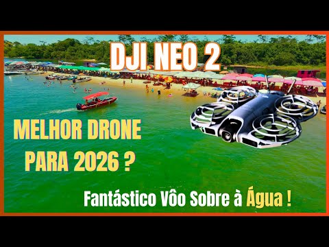  DJI NEO 2  OLHA a SEGURANÇA Voando Sobre à ÁGUA, Melhor DRONE Lançamento PARA 2026 ! Porto Rico PR 
