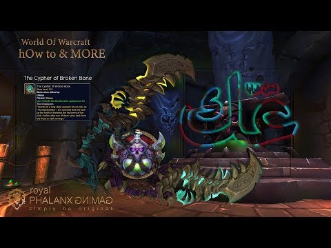 Assassination Rogue Artifact The Kingslayers Hidden Skin-The Cypher of Broken Bone