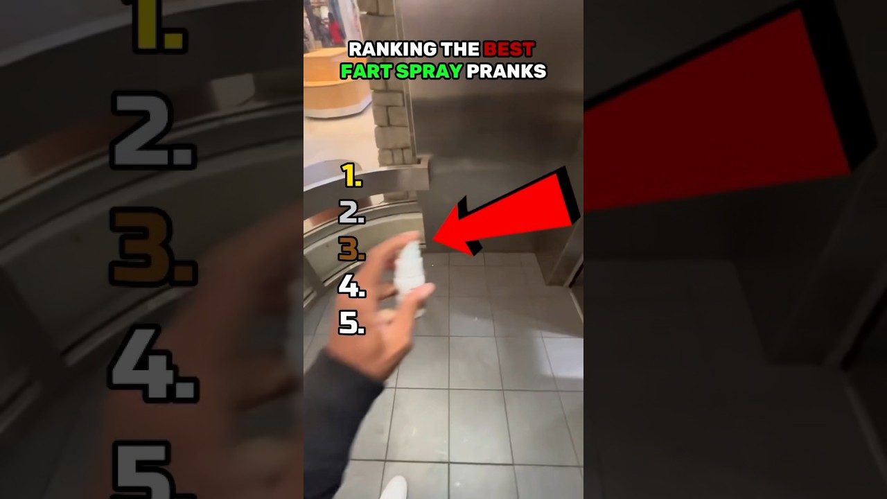 Ranking The Best Fart Spray Pranks 💀💀