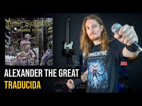 ¿Cómo sonaría IRON MAIDEN - ALEXANDER THE GREAT en Español? ⚔