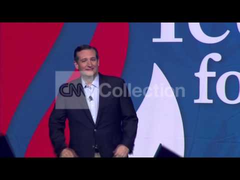 IA: RELIGIOUS LIBERTY RALLY -TED CRUZ WALK-UP