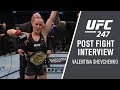 UFC 247: Valentina Shevchenko - "I Know I Can't Relax"