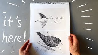 My Bird Calendar is Printed!