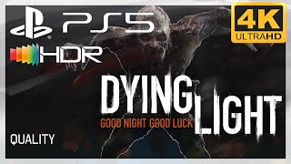 [4K/HDR] Dying Light (Next-gen Patch / Quality) / Playstation 5 Gameplay